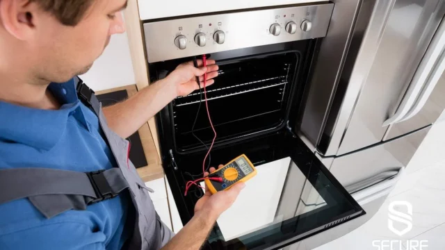 Secure appliance repair