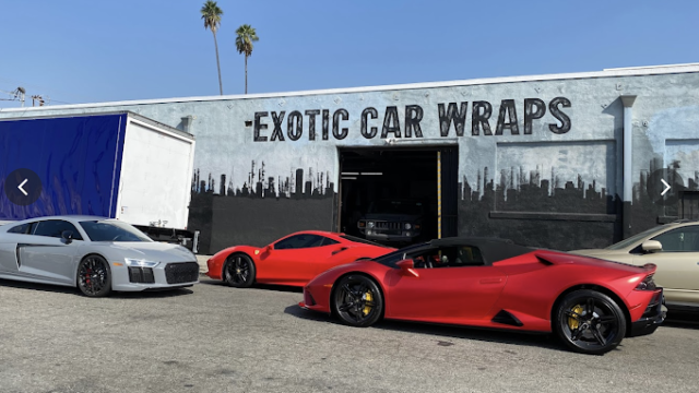 Exotic Car Wrap Los Angeles